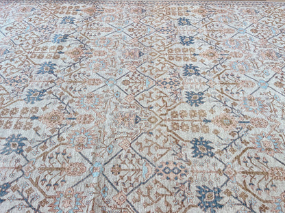 Vintage Look Oushak 10'1"x13'11" Area Rug