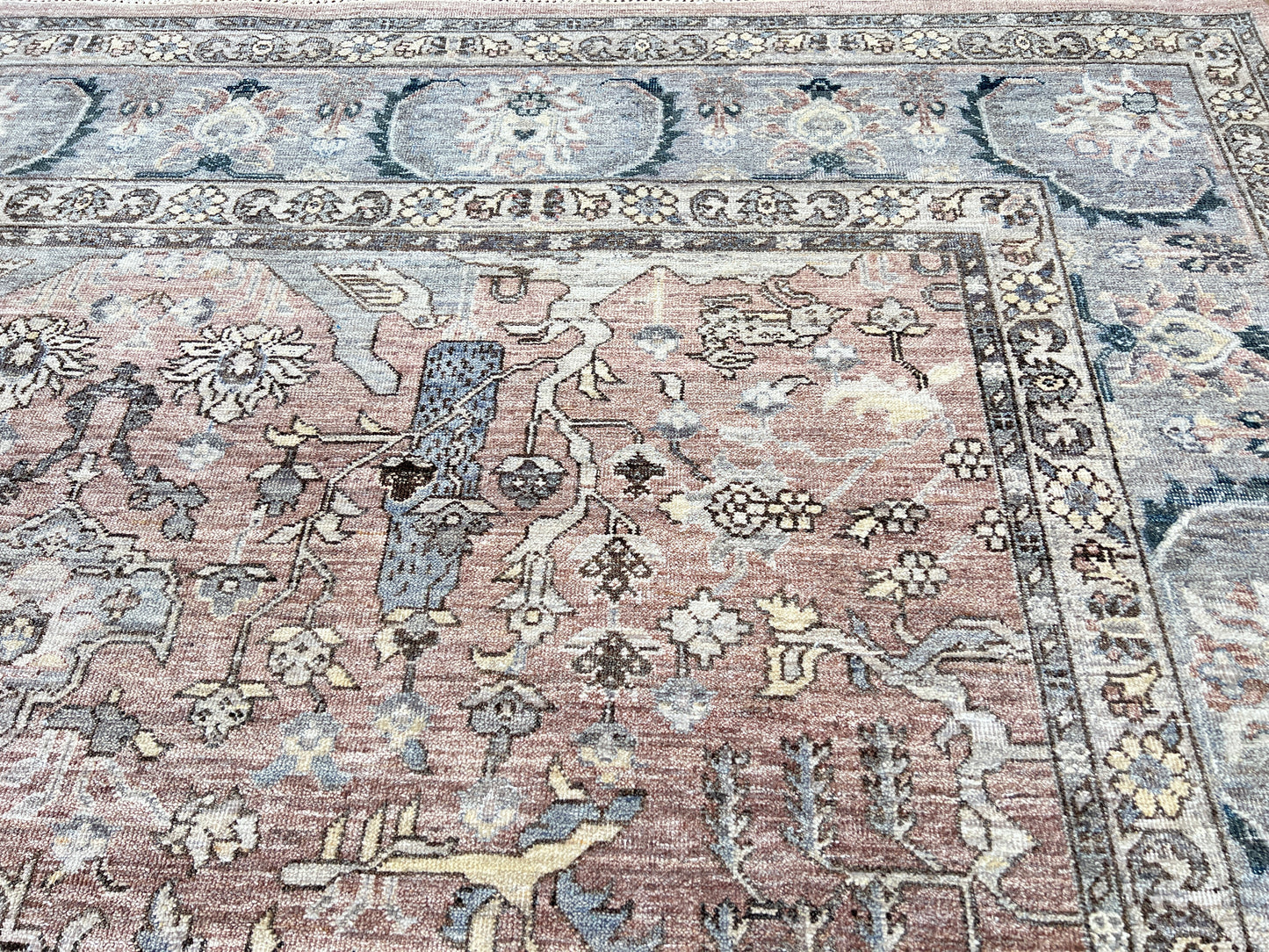 Vintage Look Tabriz 8'1"x10'1" Area Rug
