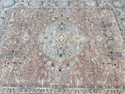 Vintage Look Tabriz 8'1"x10'1" Area Rug
