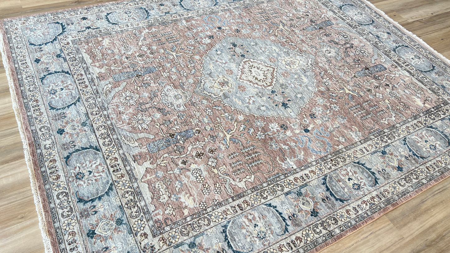 Vintage Look Tabriz 8'1"x10'1" Area Rug