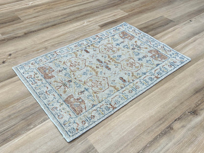 Vintage Look Tabriz 2'x3' Area Rug
