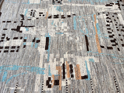 Moroccan Style 8'5"x9'10" Area Rug