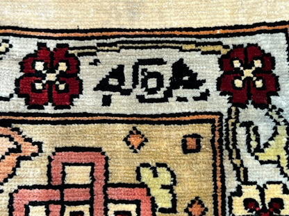 Traditional Hereke 2'0"x3'2" Area Rug