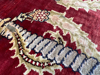Traditional Hereke 1'7"x2'5" Area Rug