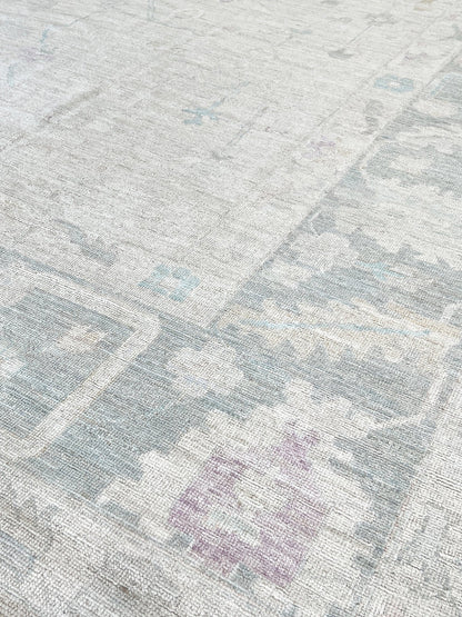 Floral Oushak 11'11"x15' Area Rug