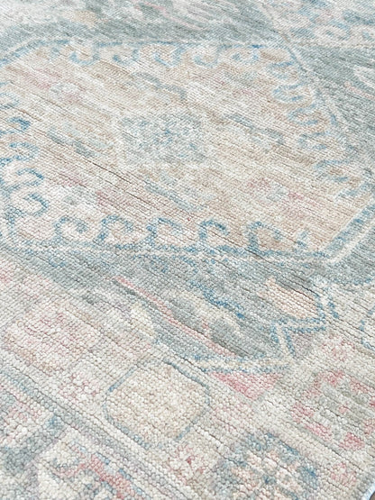 Geometric Oushak 3'x5' Area Rug