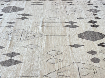 Moroccan Style 10'0"x14'0" Area Rug
