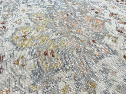 Vintage Look Oushak 4'2"x5'11" Area Rug