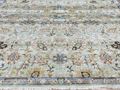 Vintage Look Tabriz 7'11"x9'10" Area Rug