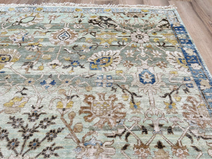 Vintage Look Tabriz 7'11"x9'10" Area Rug