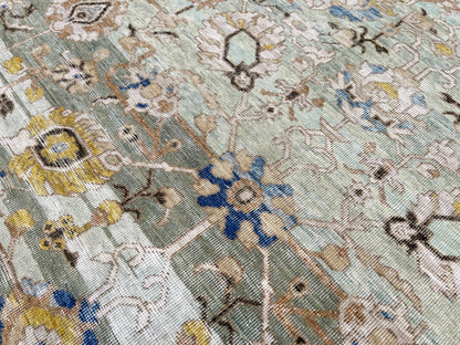 Vintage Look Tabriz 7'11"x9'10" Area Rug