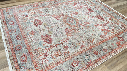 Vintage Look Heriz 8'1"x10'1" Area Rug