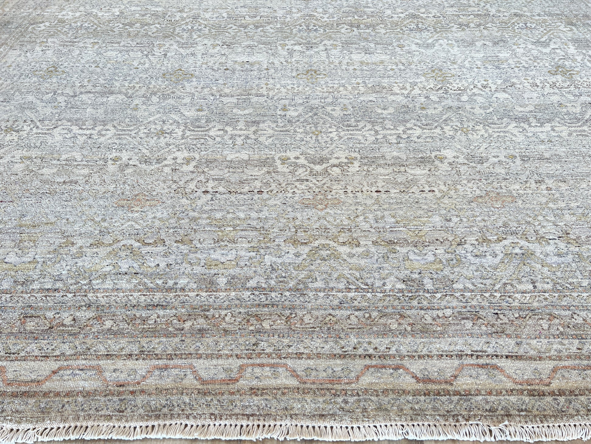 Vintage Look Khotan 9'2"x12'2" Area Rug