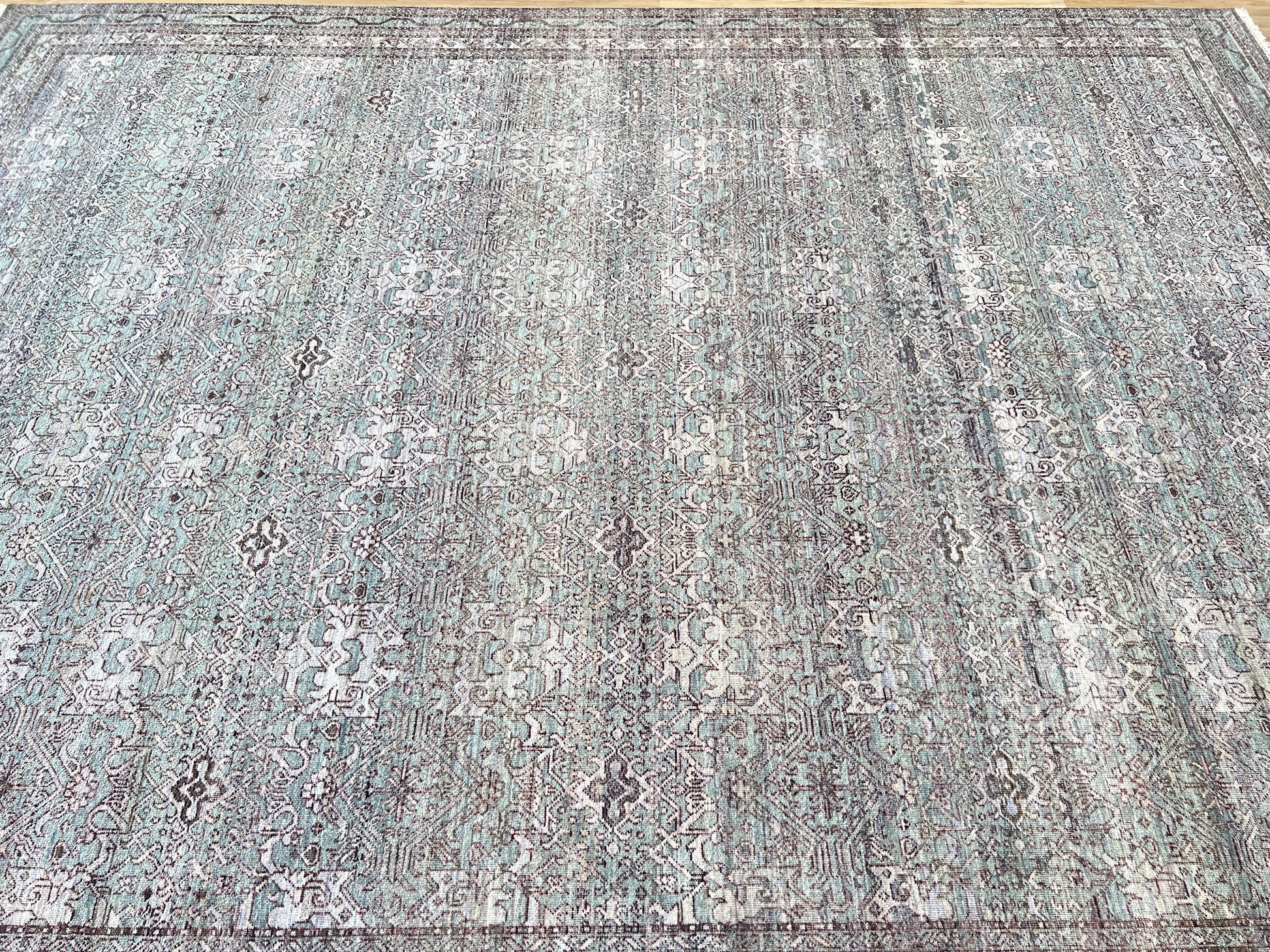 Vintage Look Khotan 9'1"x12'1" Area Rug