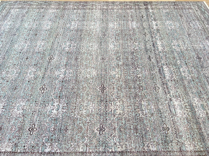 Vintage Look Khotan 9'1"x12'1" Area Rug