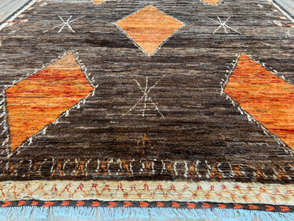 Moroccan Style 9'3"x11'1" Area Rug