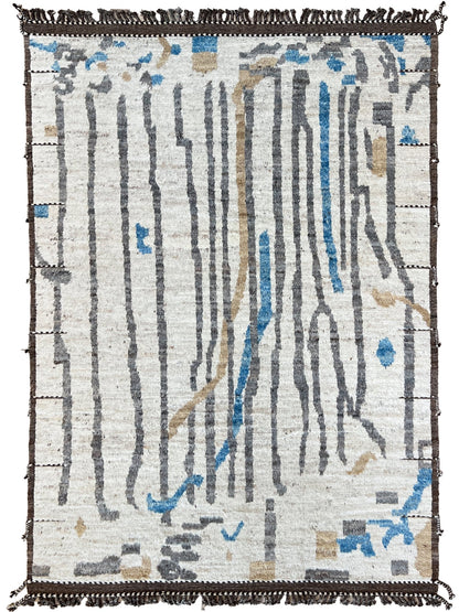 Moroccan Style 8'10"x12'4" Area Rug