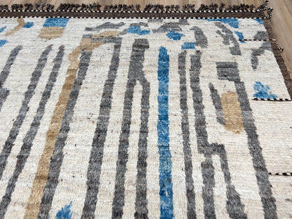 Moroccan Style 8'10"x12'4" Area Rug