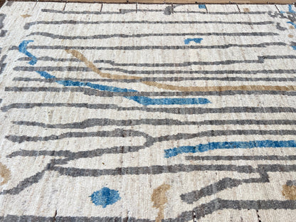 Moroccan Style 8'10"x12'4" Area Rug