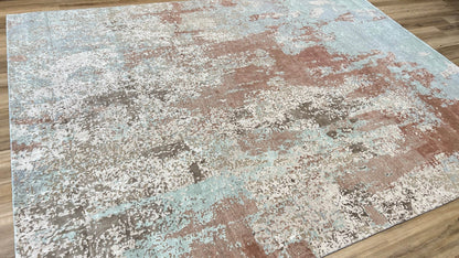 Abstract Modern 9'0"x12'2" Area Rug