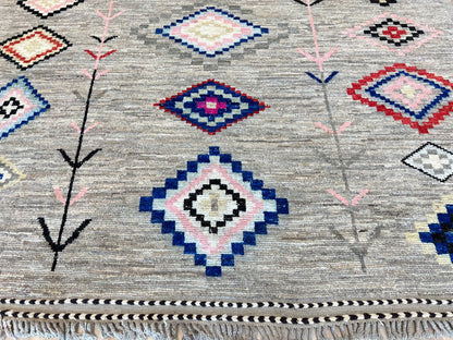 Moroccan Style 10'6"x13'6" Area Rug