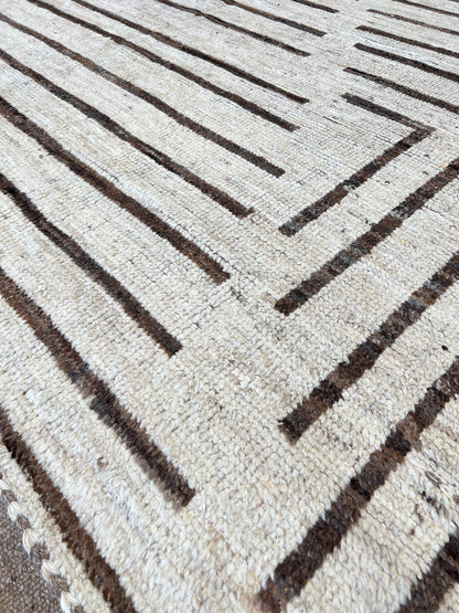 Moroccan Style 9'11"x13'6" Area Rug