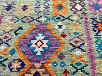 Flatweave Kilim 3'5"x4'8" Area Rug