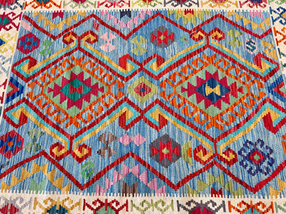 Flatweave Kilim 3'10"x5'9" Area Rug