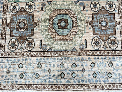 Transitional Mamluk 3'3"x4'11" Area Rug