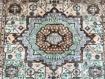 Transitional Mamluk 3'3"x4'11" Area Rug