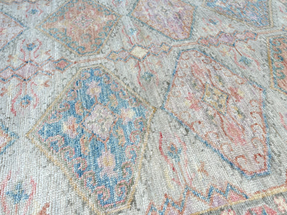 Geometric Oushak 3'11"x5'11" Area Rug
