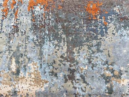 Abstract Modern 4'0"x6'0" Area Rug