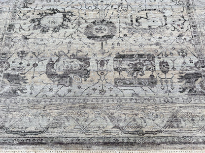 Vintage Look Oushak 6'2"x9'1" Area Rug