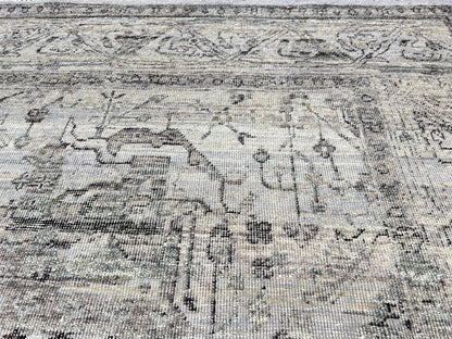 Vintage Look Oushak 6'2"x9'1" Area Rug