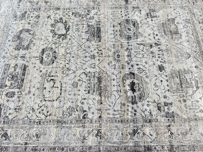 Vintage Look Oushak 6'2"x9'1" Area Rug