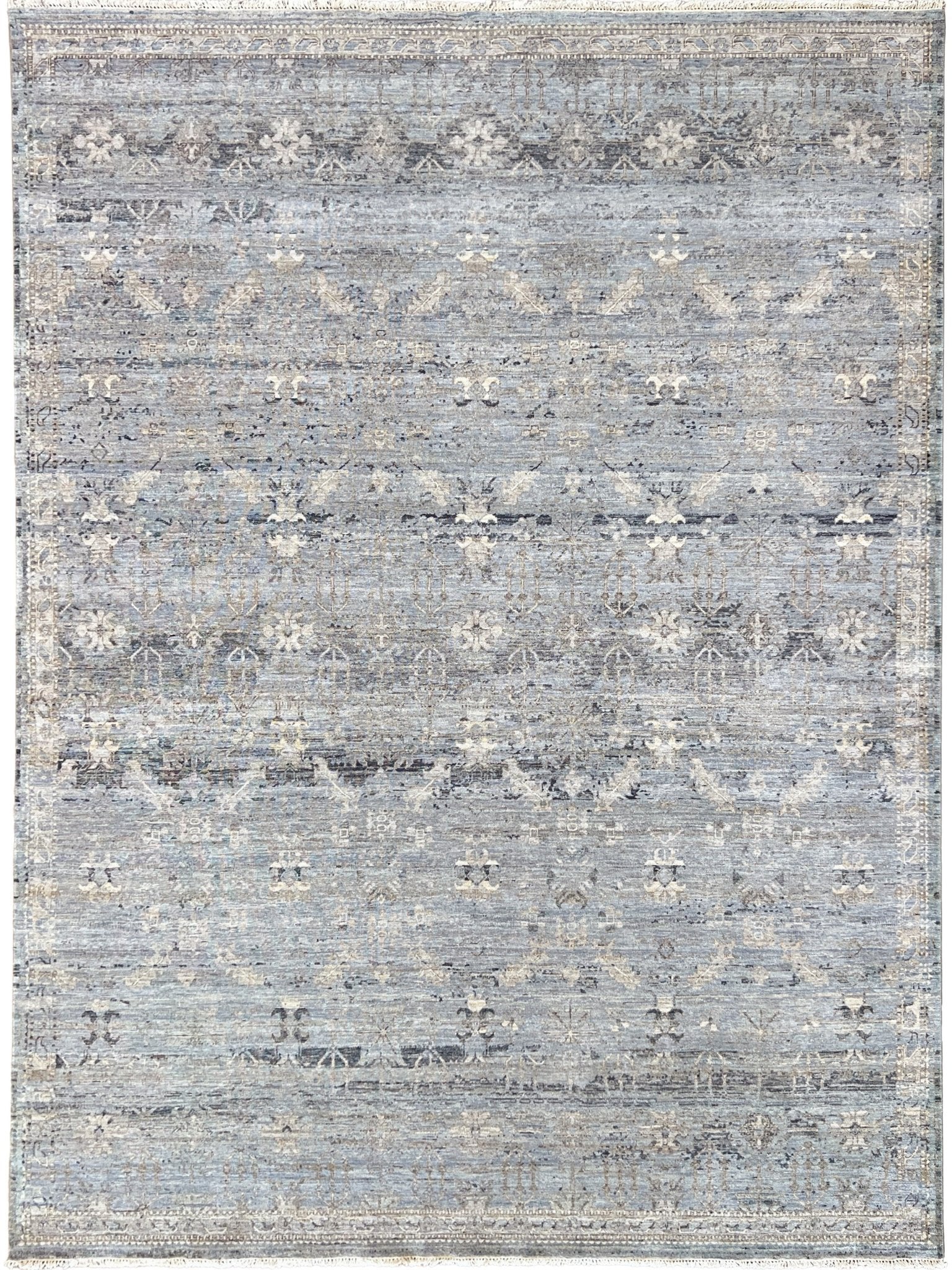 Vintage Look Oushak 9'1"x12'0" Area Rug