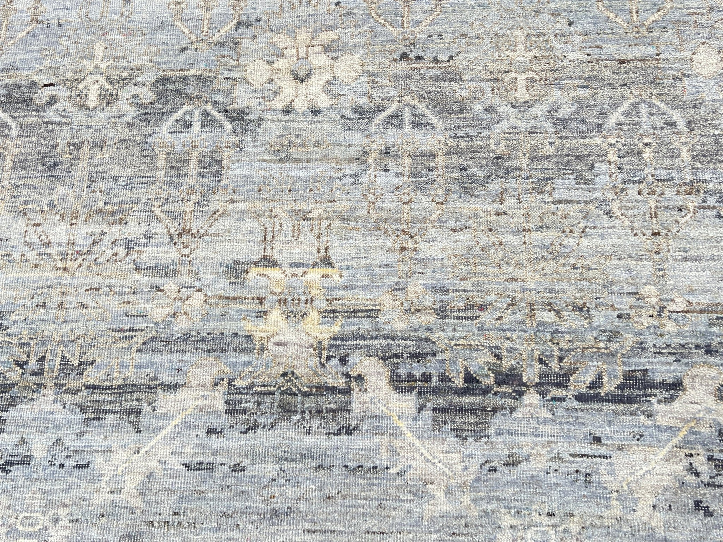 Vintage Look Oushak 9'1"x12'0" Area Rug