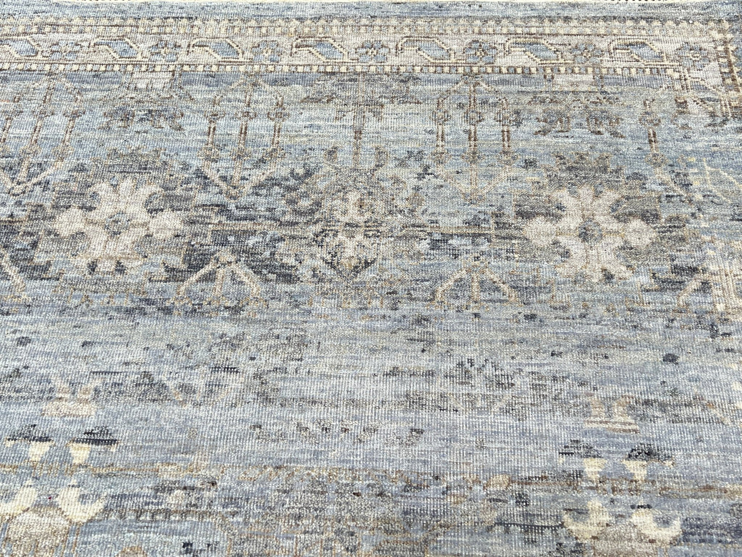 Vintage Look Oushak 9'1"x12'0" Area Rug