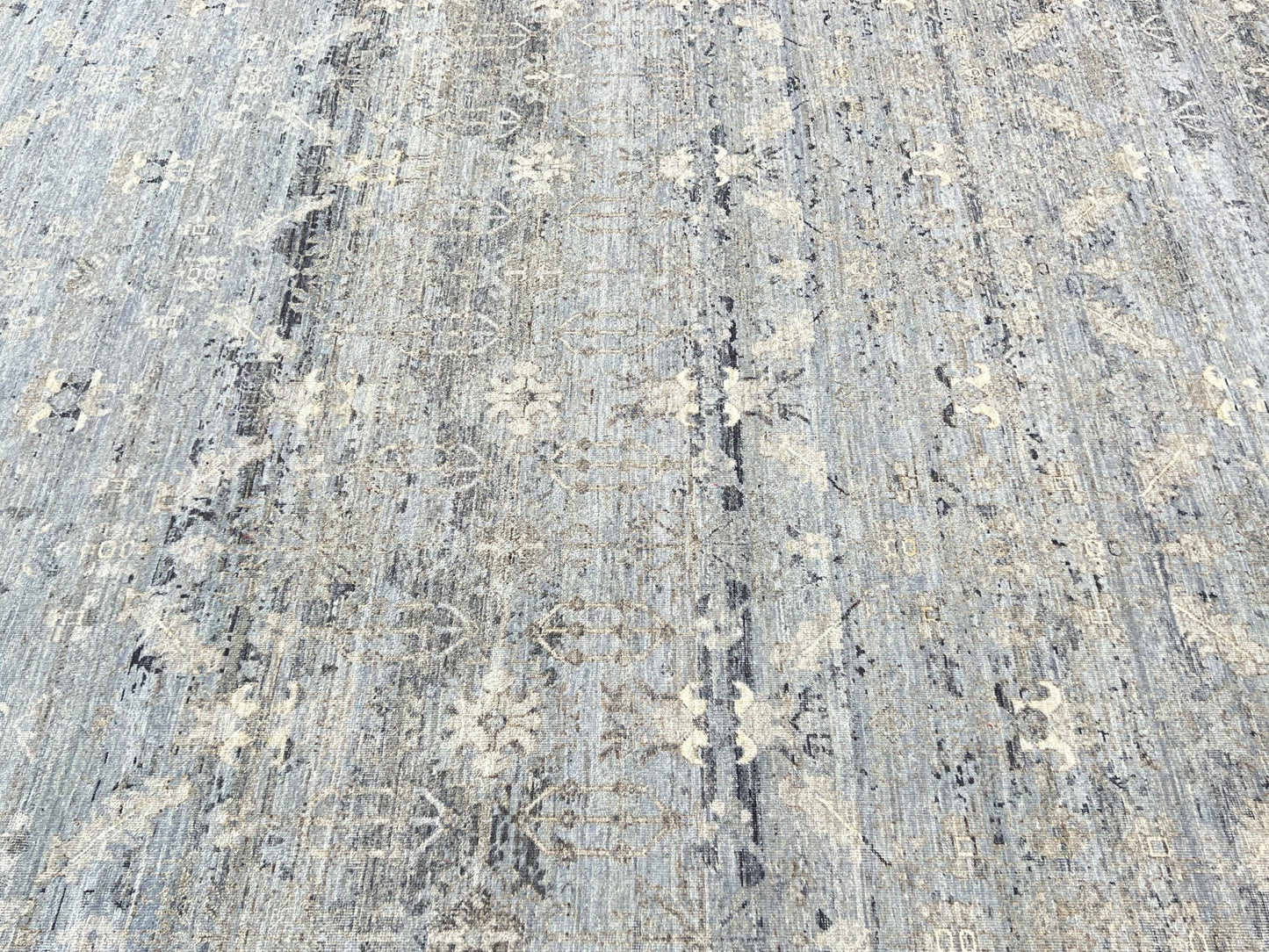Vintage Look Oushak 9'1"x12'0" Area Rug