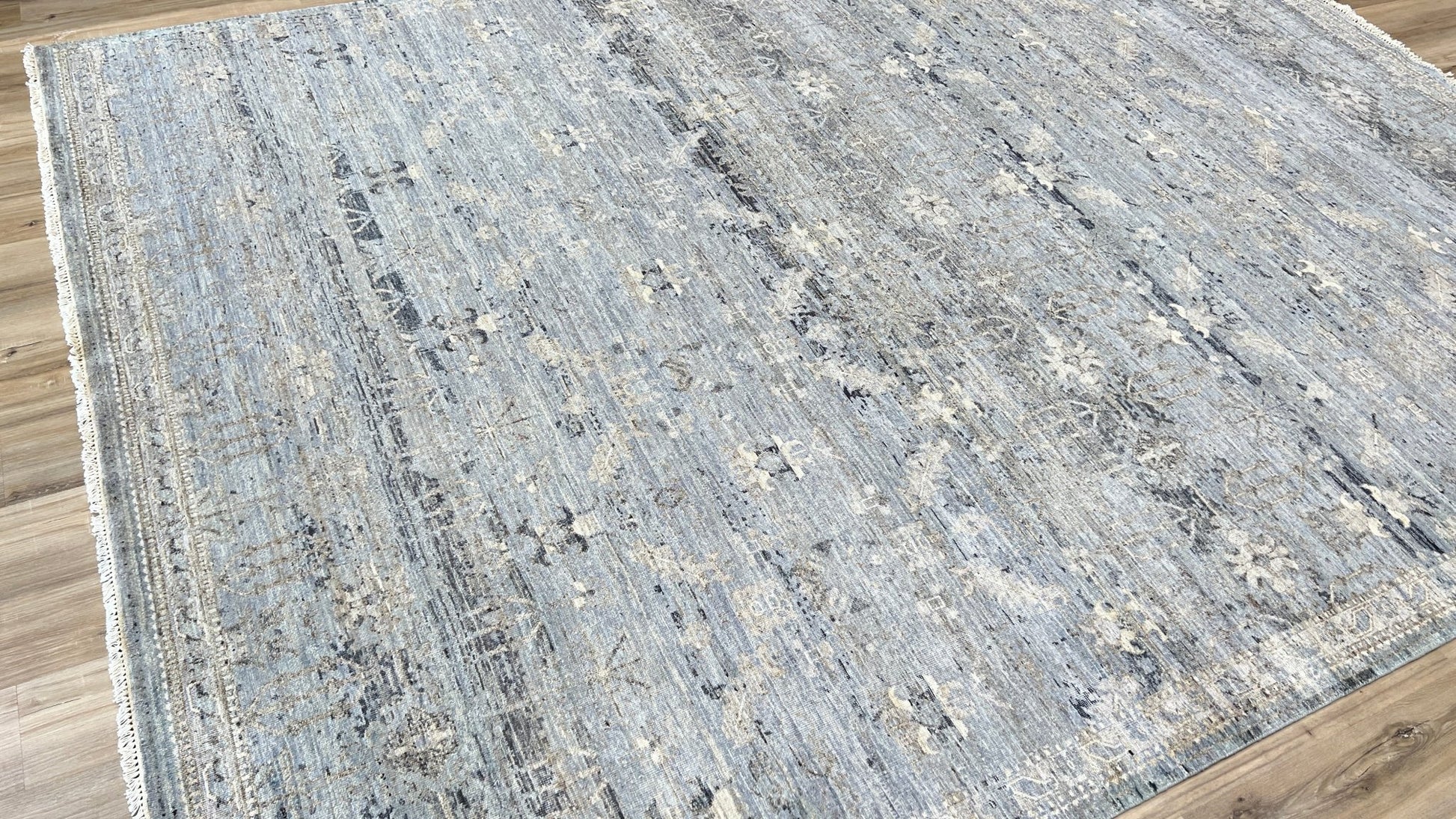 Vintage Look Oushak 9'1"x12'0" Area Rug