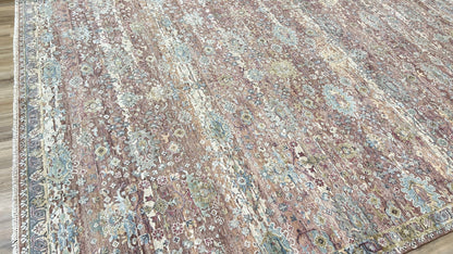 Vintage Look Oushak 10'1"x14'3" Area Rug