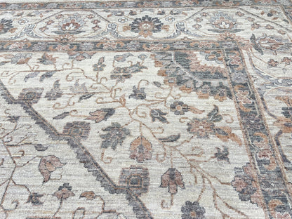Vintage Look Tabriz 10'2"x13'11" Area Rug