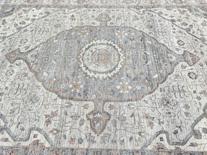 Vintage Look Tabriz 10'2"x13'11" Area Rug