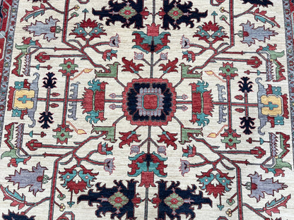 Transitional Heriz 9'2"x12'6" Area Rug