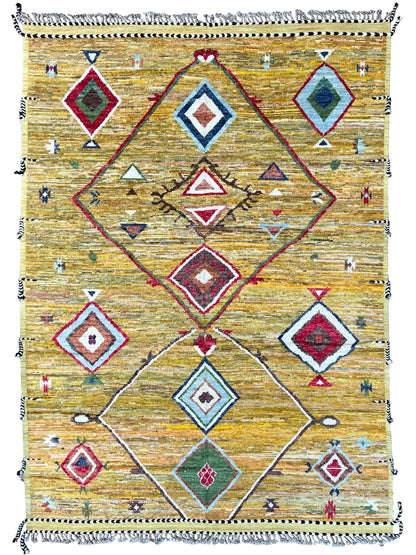 Moroccan Style 9'8"x13'7" Area Rug