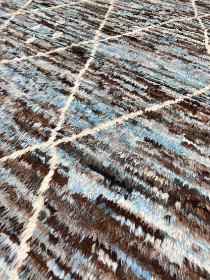 Moroccan Style 9'11"x13'11" Area Rug