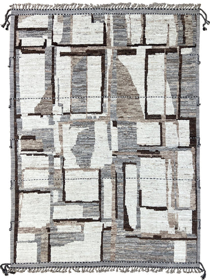 Moroccan Style 9'1"x12'4" Area Rug