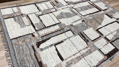 Moroccan Style 9'1"x12'4" Area Rug