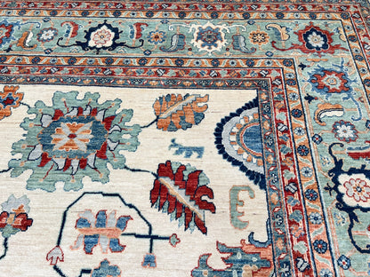 Transitional Heriz 9'11"x13'10" Area Rug