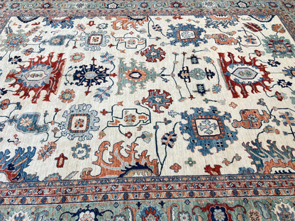Transitional Heriz 9'11"x13'10" Area Rug